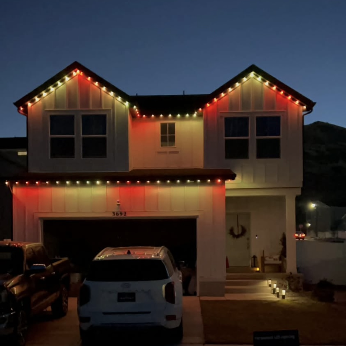 Holiday lighting display